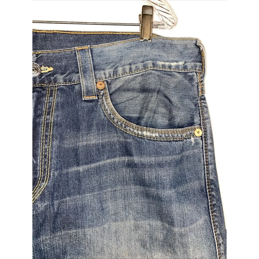 True Religion Bild Whiskey Double Stitched‎ Men's Size 38x34